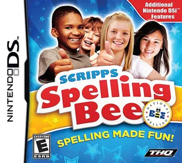 Scripps Spelling Bee (USA) (NDSi Enhanced) box cover front